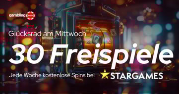 StarGames Glücksradtag: Mittwochs Freispiele gewinnen